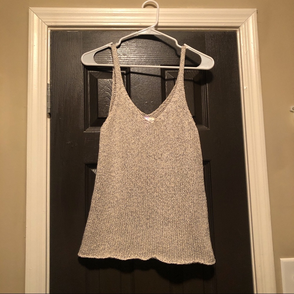 Sleeveless Sweater Tank